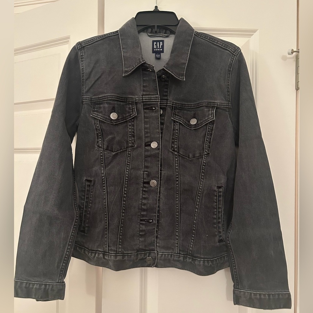 Black Denim Jacket GAP